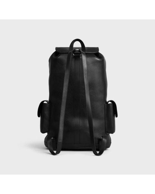 Céline Black Big Backpack Soft Triomphe for men
