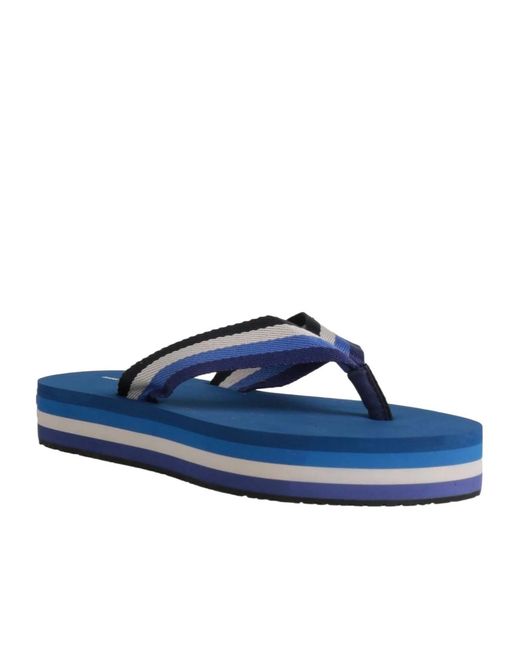 Isabel Marant Blue Flip Flops
