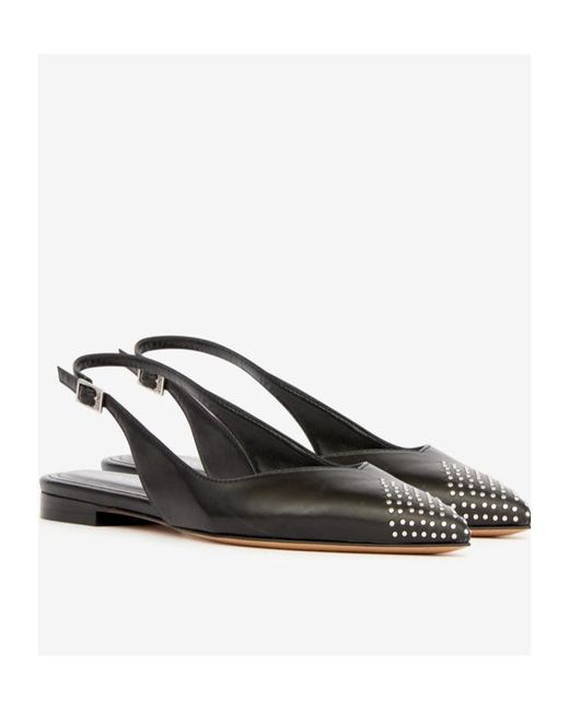 Isabel Marant Brown Branee Ballet Flats