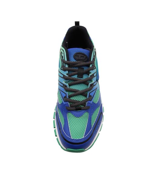 DIESEL Blue S-Serendipity Pro-X1 Panelled Sneakers for men