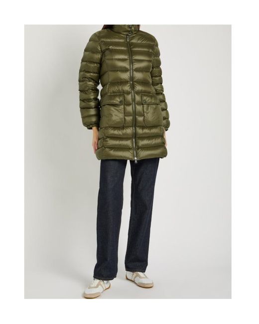 Moncler Green Genet Padded Shell Coat