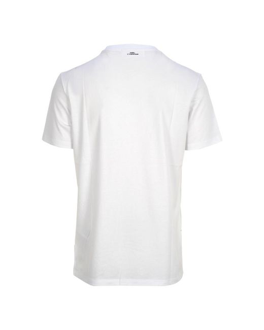 Neil Barrett White Lightning Printed T-Shirt for men