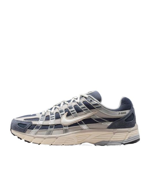 Nike Multicolor P 6000 Mesh Sneakers for men