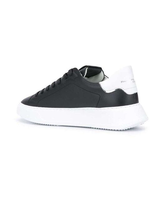 Philippe Model Multicolor Temple Veau Lace-Up Sneakers for men