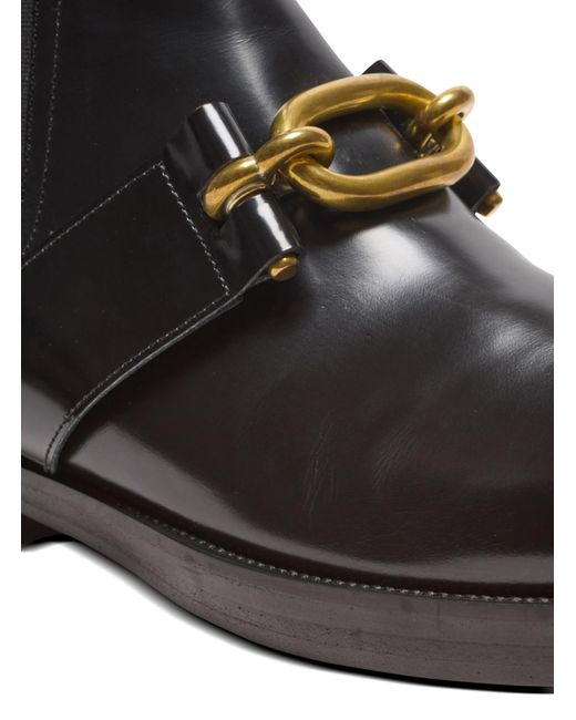 Balmain Black Sync Chelsea Boots for men