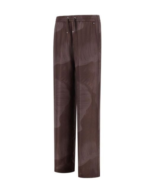 Herno Brown Resort Trousers