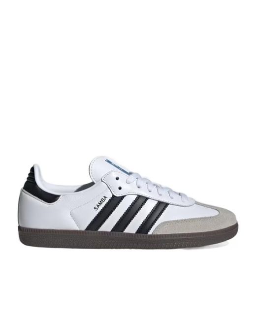 Adidas White Samba Og Sneakers