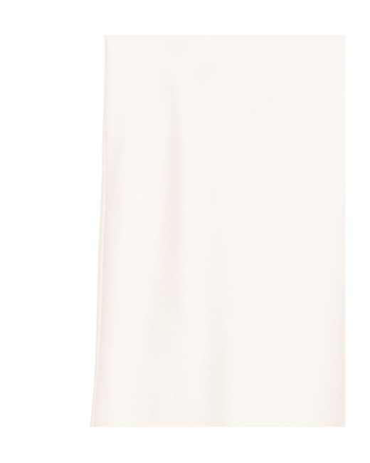D.exterior White Ivory Skirt