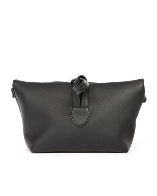 Maison Margiela Black Roll-Top Handbag