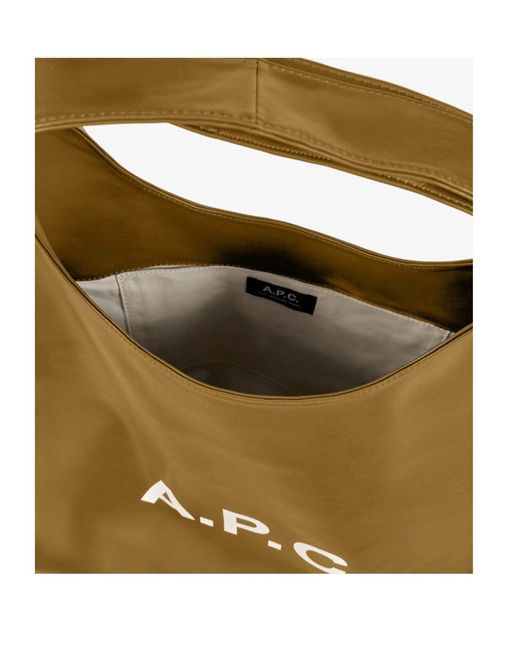 A.P.C. Metallic Ninon Medium Tote Bag for men