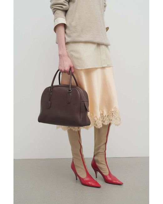 The Row Brown Double-Handle Handbag