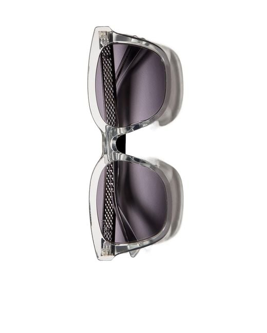 Gucci White Asian Fit Square-Frame Sunglasses for men