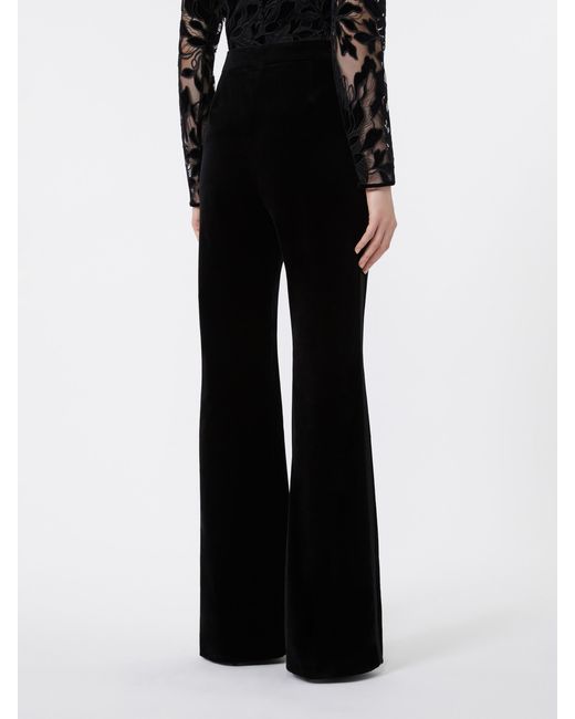 Max Mara Black Studio Flared Trousers