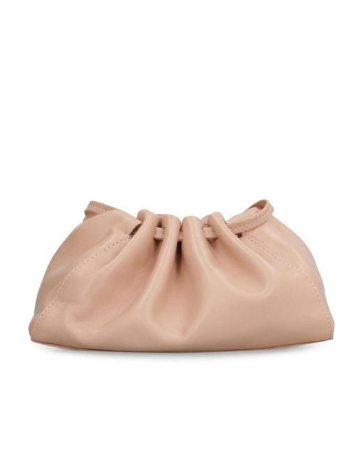 Mansur Gavriel Pink Bloom Drawstring Mini Clutch Bag