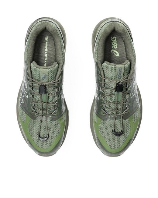 Asics Green X San San Gear Gel-Terrain Lace-Up Sneakers for men