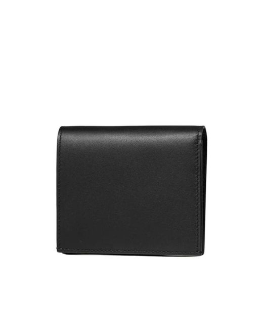 Jil Sander Black Logo-Print Wallet for men