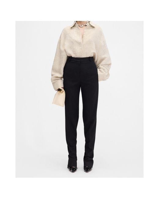 Jacquemus Black The Mirada Tailored Trousers