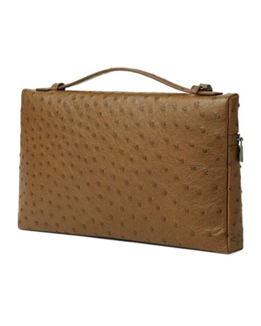 Loro Piana Brown Extra Pouch L29 for men