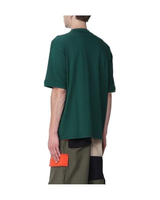 Ambush Green Chain-Detail T-Shirt for men