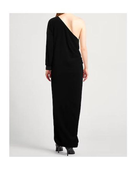 Balenciaga Black Long Dresses