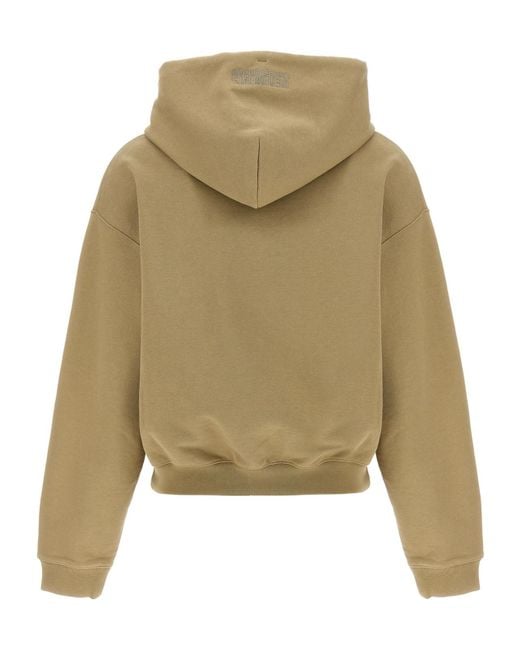 Vetements Natural 'Oval Logo' Hoodie
