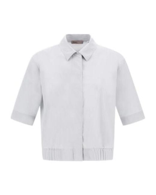 Herno White Resort Shirt
