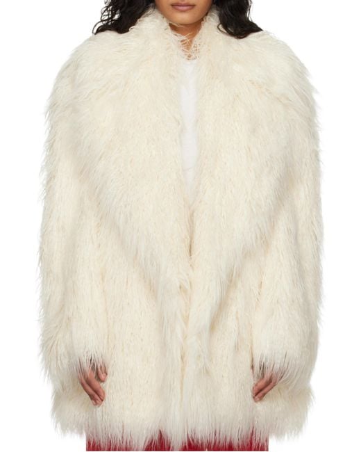 Frankie Shop White Collared Jacket