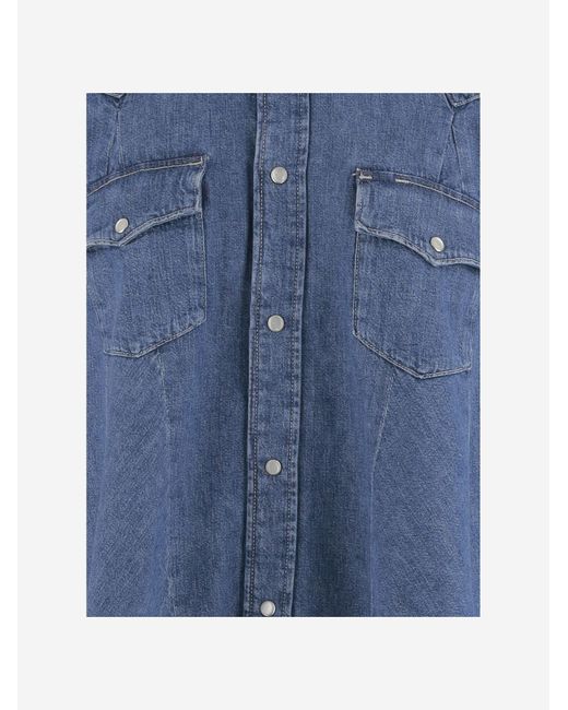 Polo Ralph Lauren Blue Long-Sleeved Denim Shirt