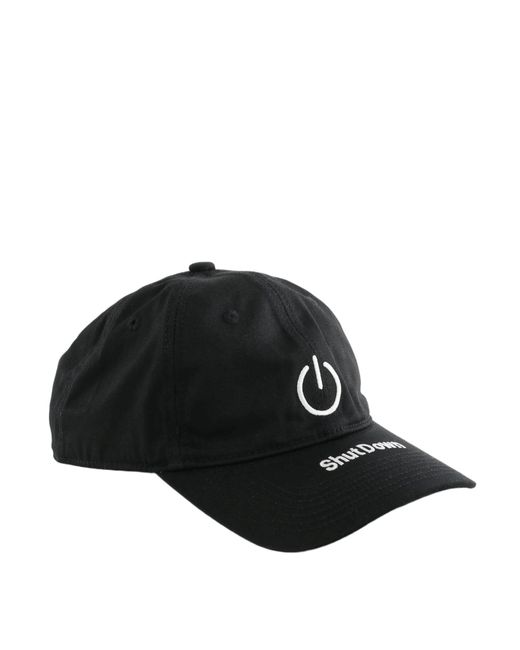 Vetements Black Logo Baseball Cap for men