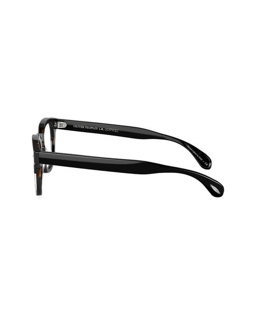 Oliver Peoples White Logo Flat Mirror for men