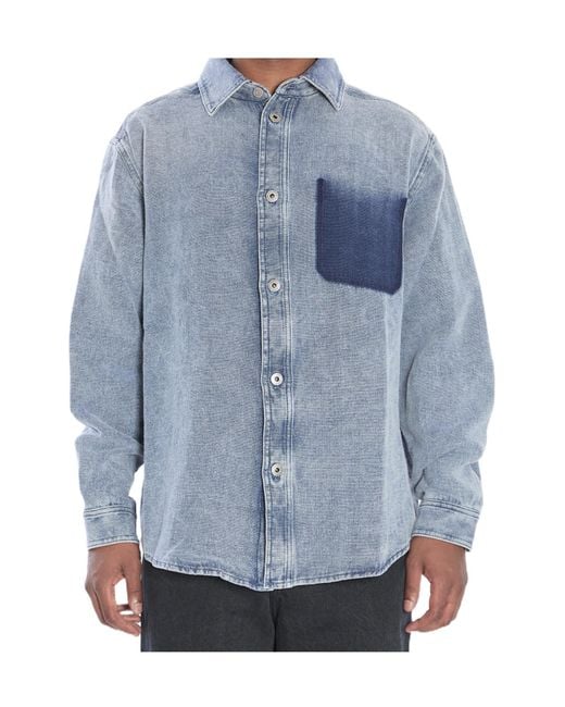 Loewe Blue Deniml Shirt for men