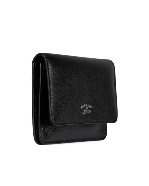 Gucci Black Lira Card Case for men
