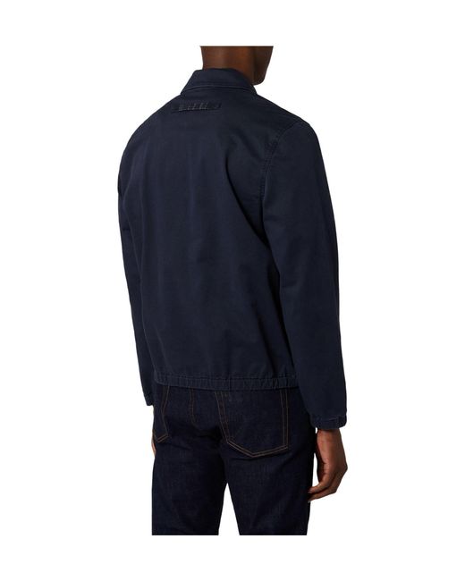 Paul Smith Blue Collared Jacket for men