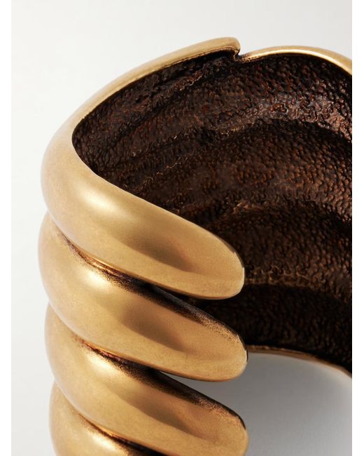 Khaite Natural Cyclone-Plated Cuff