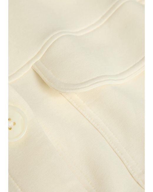 Varley White Comfortable Knit Cardigan