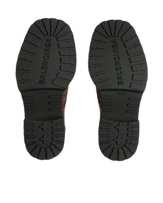 Balenciaga Brown Venom Derby for men