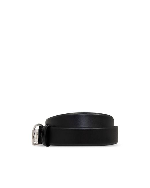 DIESEL White B-1Dr Belt for men