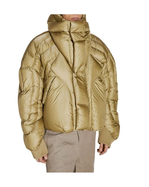 Entire studios Metallic Long-Sleeve Down Jacket for men