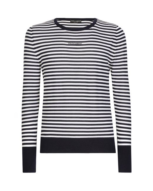 Dolce & Gabbana Multicolor Long-Sleeved Sweater for men