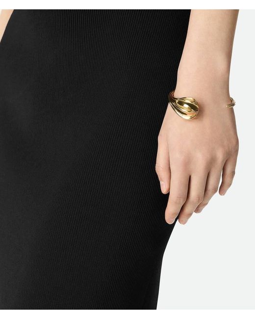 Bottega Veneta Metallic Drop Bracelet