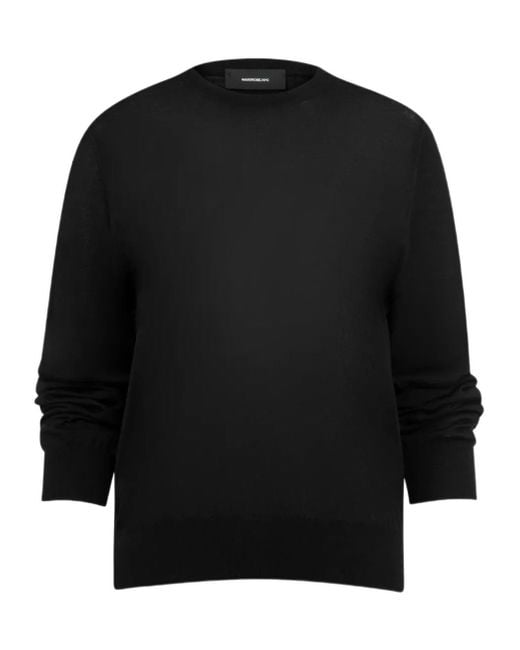 Wardrobe NYC Black Fine-Knit Jumper
