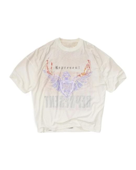 Represent White Reversible Living Legacy Tour T-Shirt for men