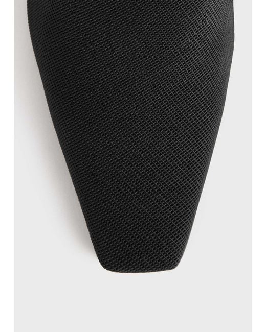 Totême  Black 50Mm Suede Pumps
