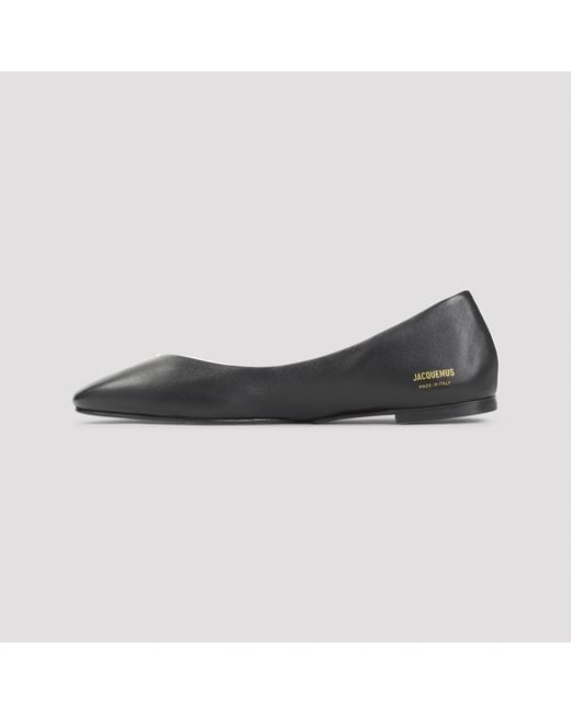 Jacquemus White Two-Toned Flat Shoes