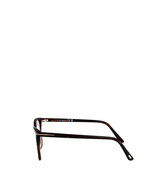 Tom Ford White Eyewear Cat Eye Frame Glasses