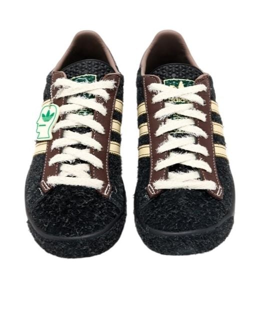 Adidas Black Originals Forrest Hills Brain Dead Sneakers for men