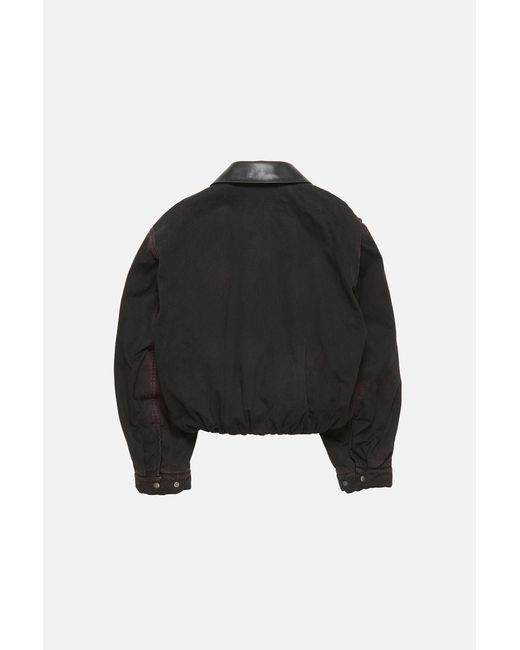 Acne Black Bomber Jacket