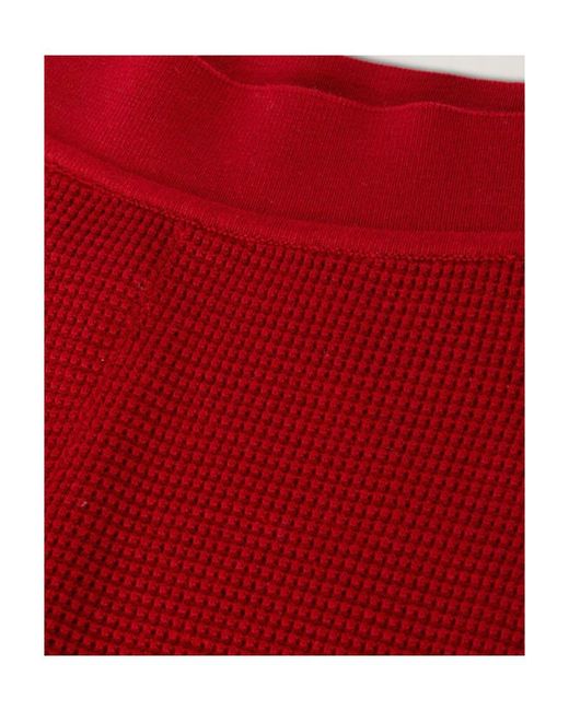 Loro Piana Red Knitted Drawstring Leggings