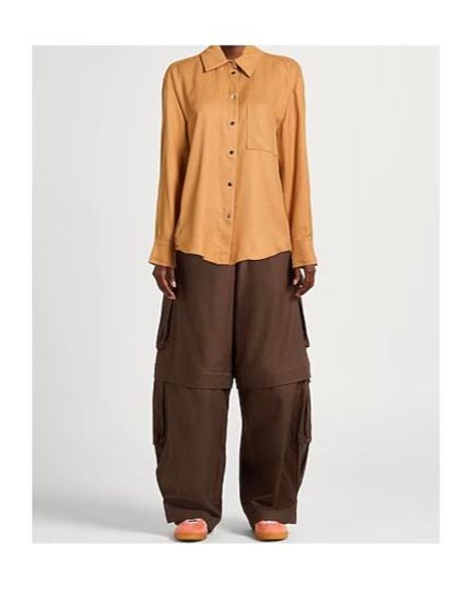 MAX&Co. Orange Shirts
