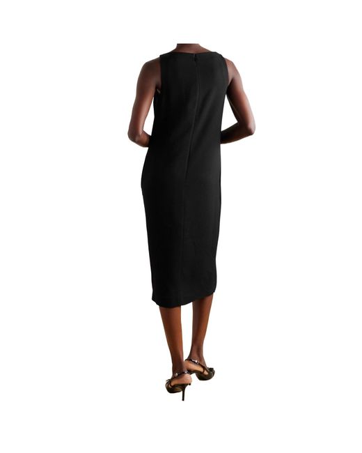 Gucci Black Heavy Sable Horsebit Dress